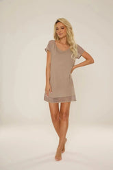 De Lafense high quality viscose  nightgown  Adomoo